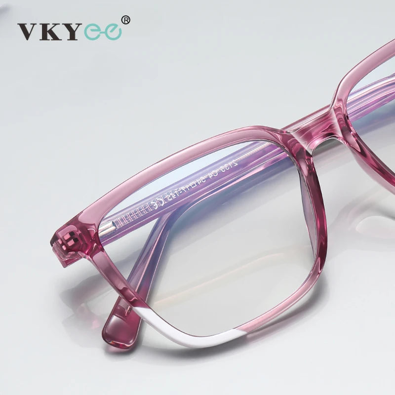 Stylish Women's Square Frame Anti-Blue Light Glasses