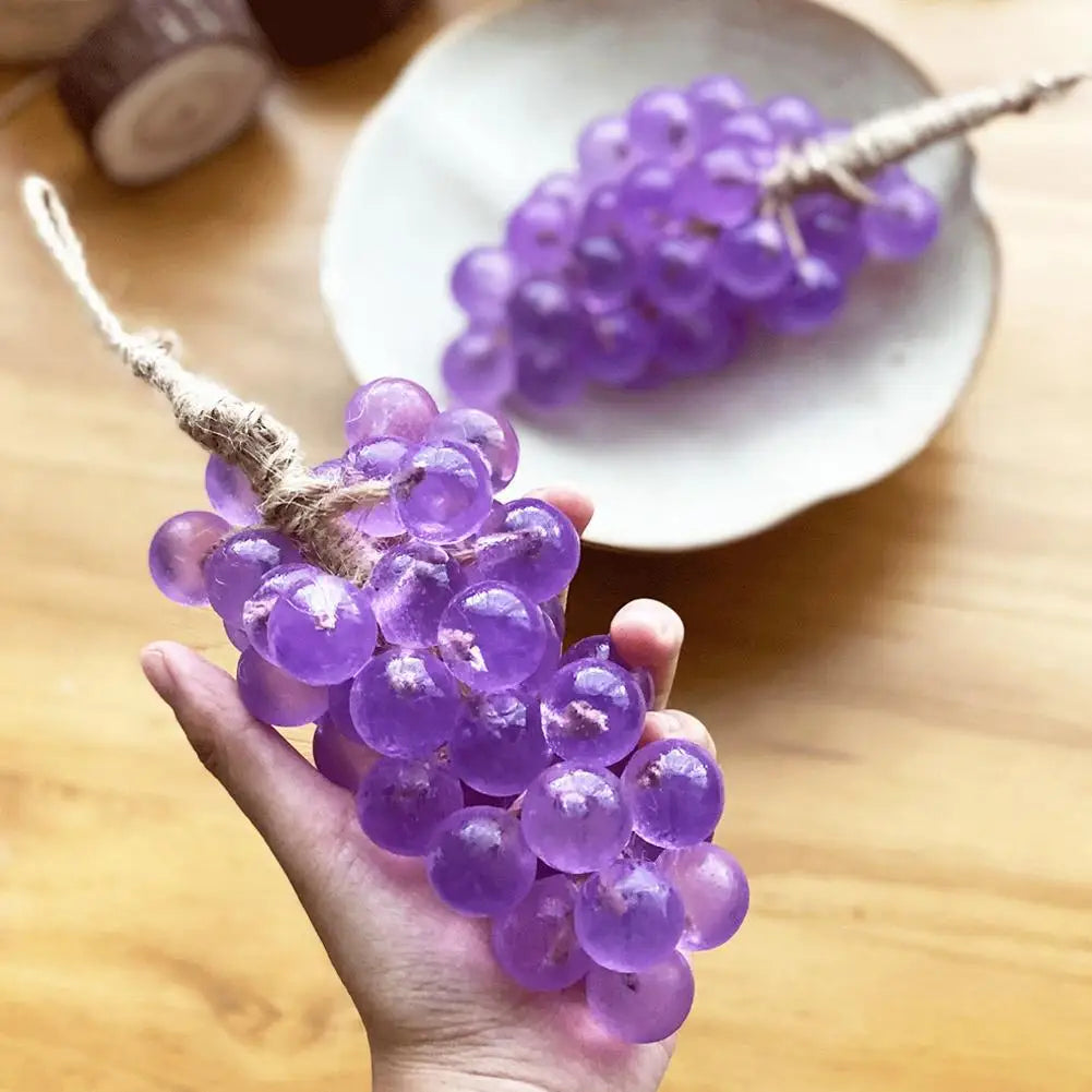 Crystal Clear Grape Shaped Soap Bar | Natural Fragrant Bathing