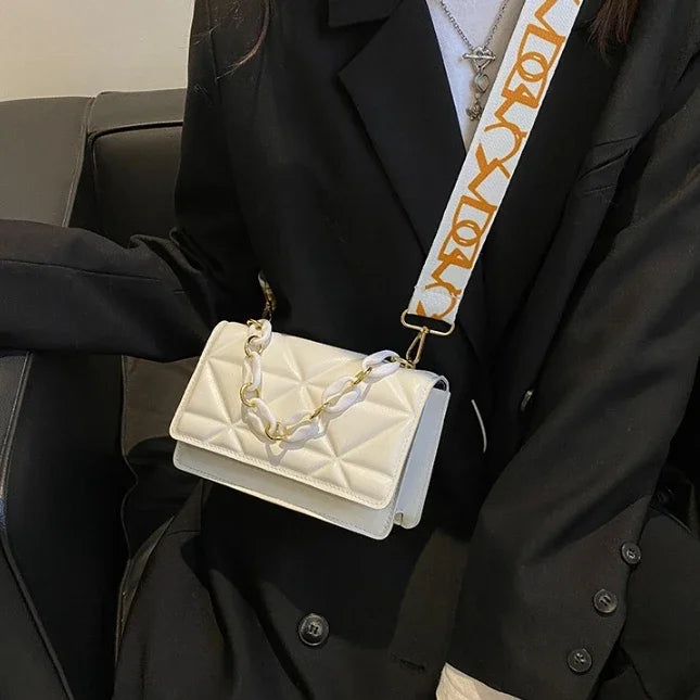 Bolso de hombro retro casual de moda para mujer | Amplio y elegante