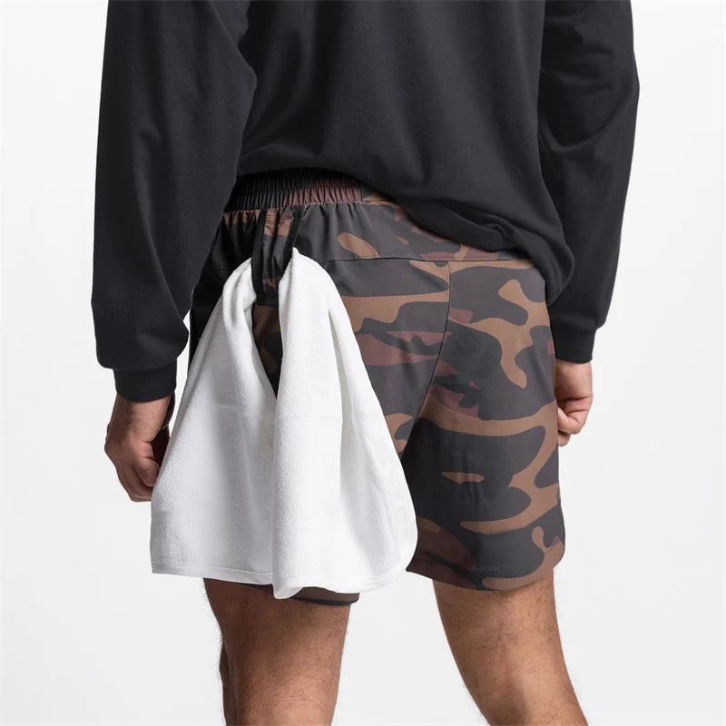 Men's Quick Dry Running Shorts | Lightweight Summer Fitness Pants