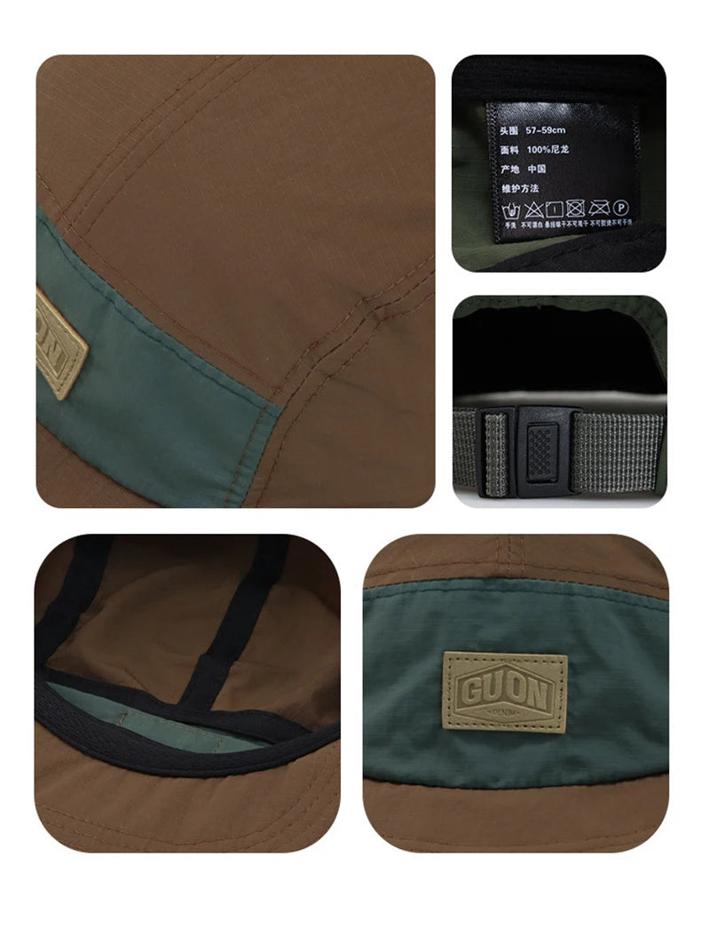 Unisex Summer Breathable Quick-Drying Baseball Cap for Outdoor Fun