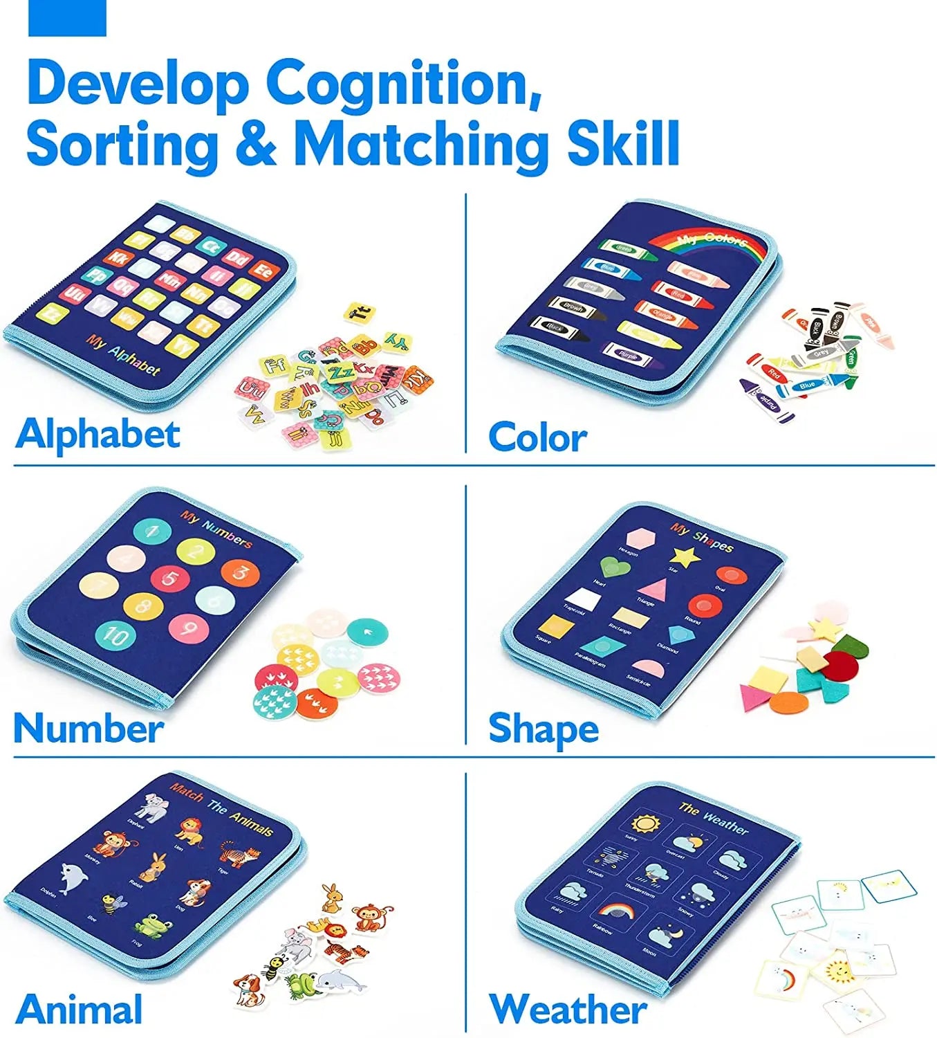 Montessori Busy Board | Toddler Sensory Activity for Skill Development
