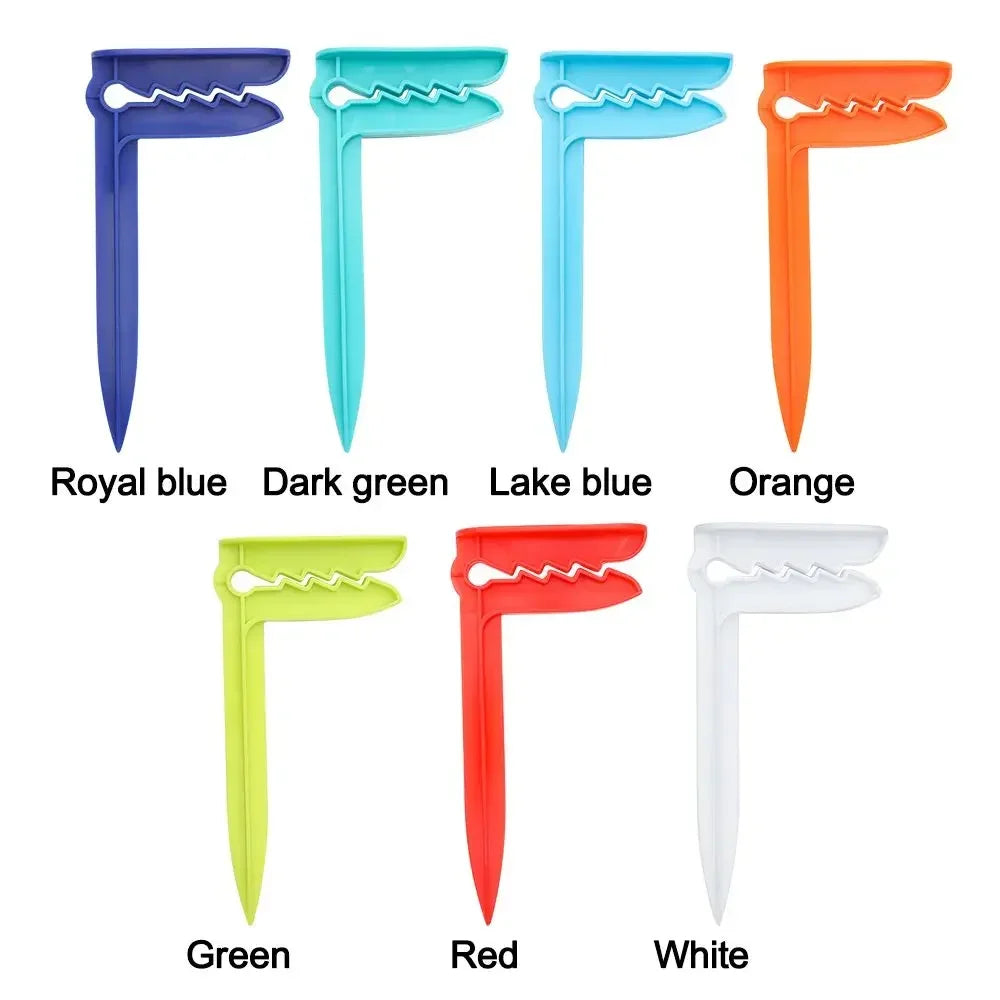4Pcs Beach Towel Clips | Essential Camping & Outdoor Accessories