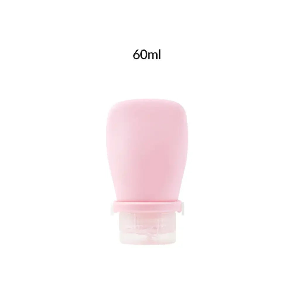 Silicone Travel Bottle Set | Leakproof Refillable Cosmetic Containers