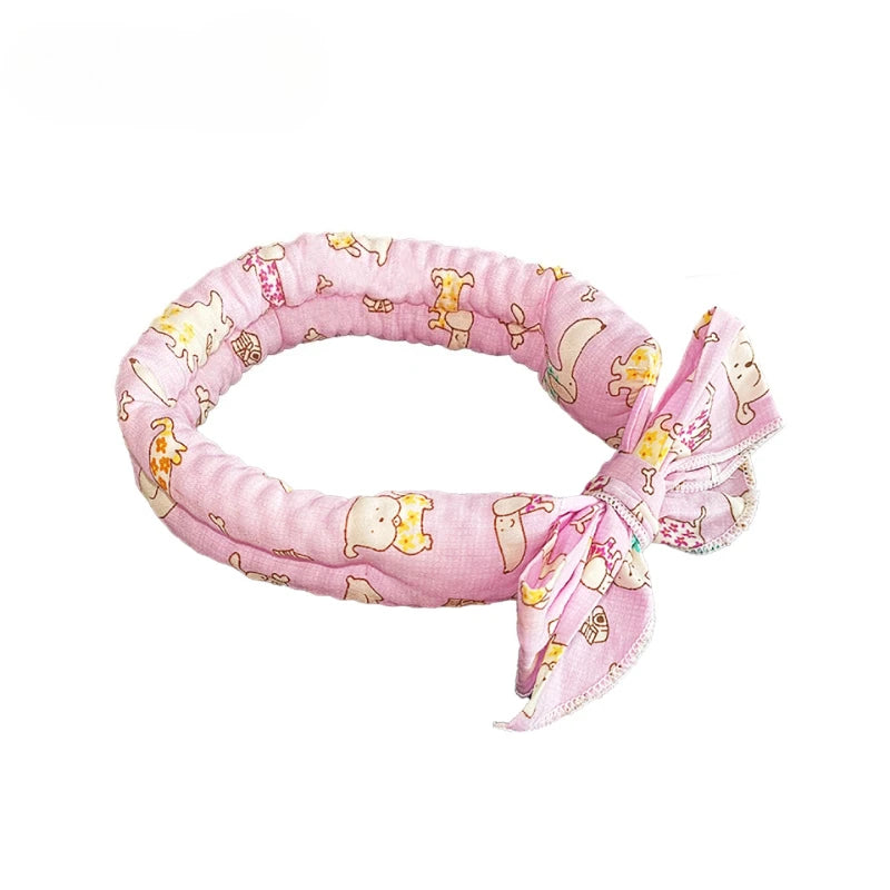 Pet Cooling Ice Scarf | Adjustable Breathable Towel for Dogs & Cats