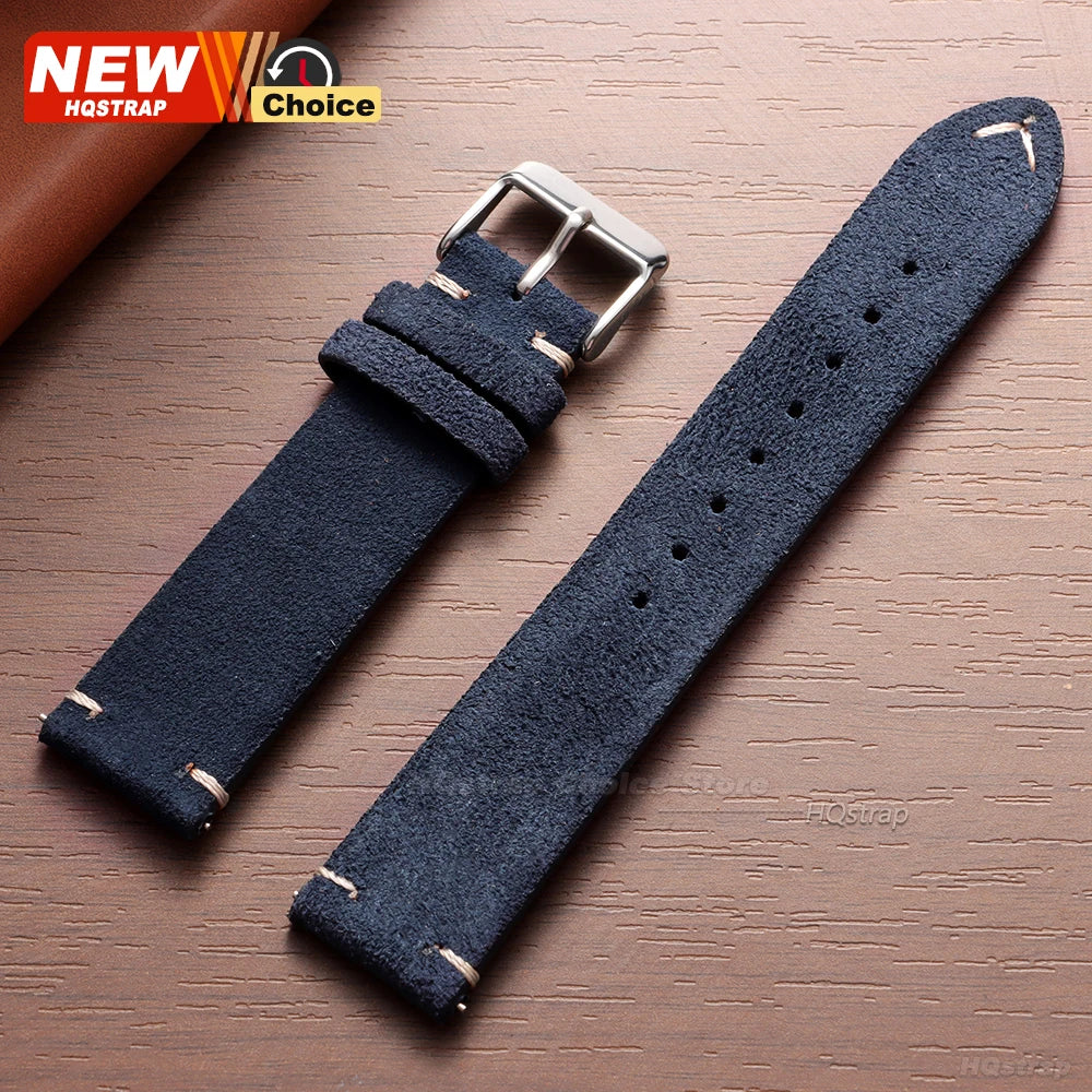 Soft Suede Watch Straps | Adjustable Quick Release Bands for Watches