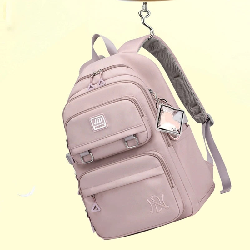 Stylish Pink School Backpack for Girls | Fashion Meets Functionality