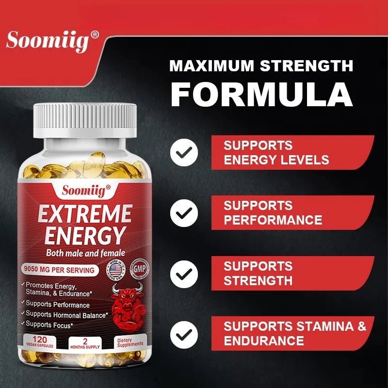 Maca Root Extract for Women | Energy Booster & Focus Supplement