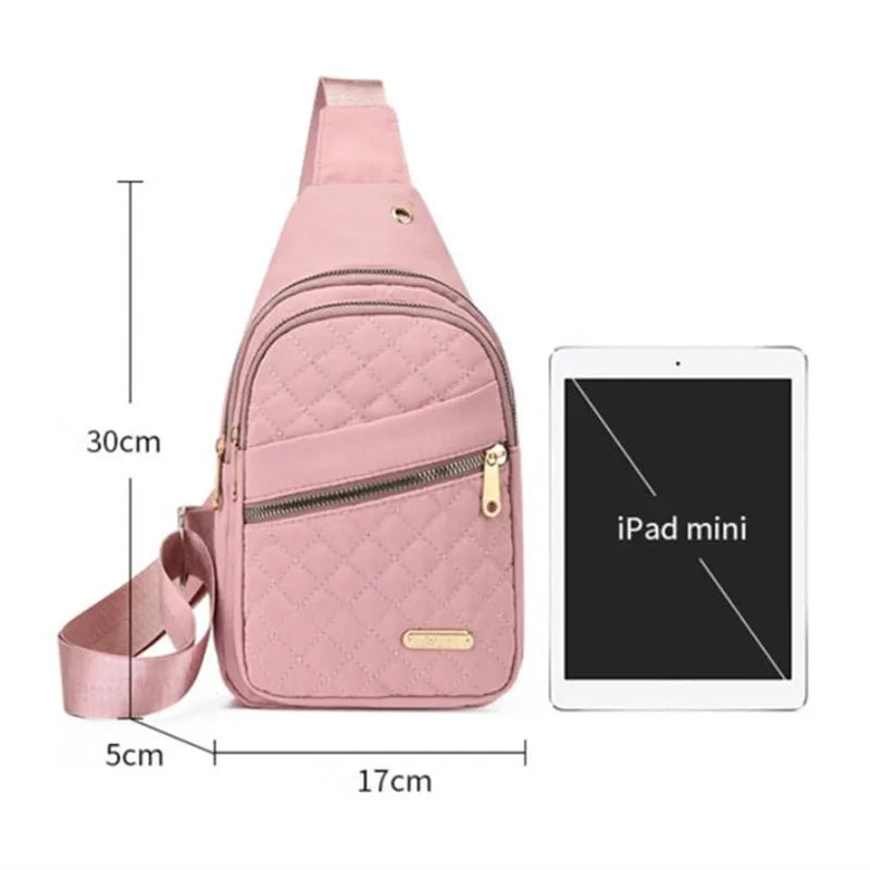 Lightweight Quilted Crossbody Bag | Stylish Sling Purse for Women