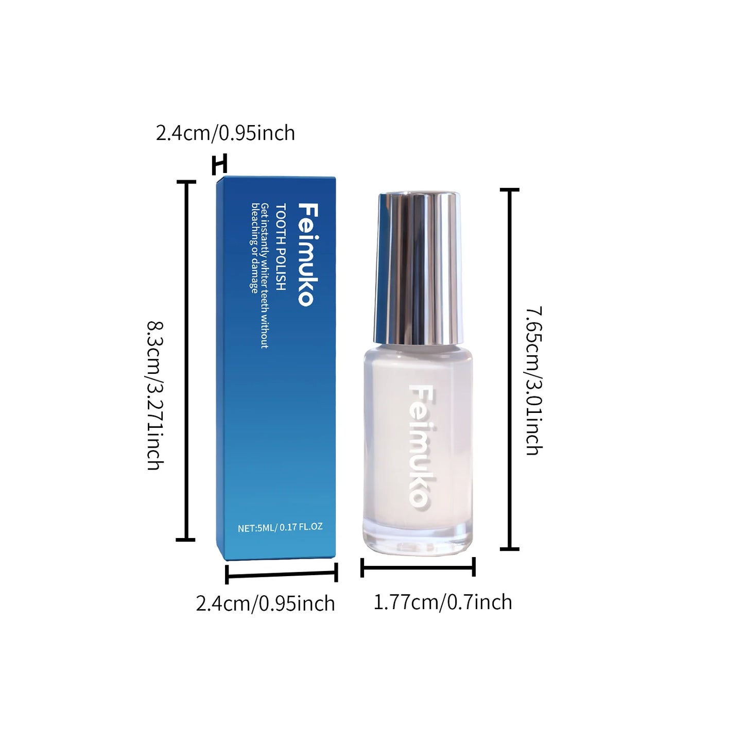 Gentle Daily Teeth Cleaner | Stain Removal & Odor Reduction