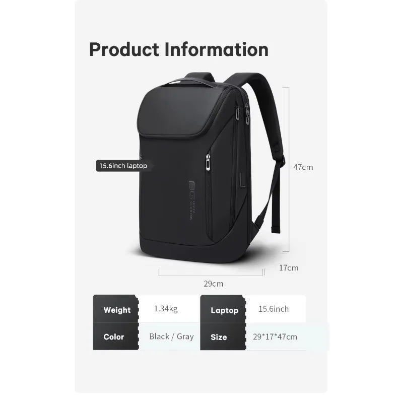 Multifunctional Waterproof Business Backpack | Perfect for Work & School