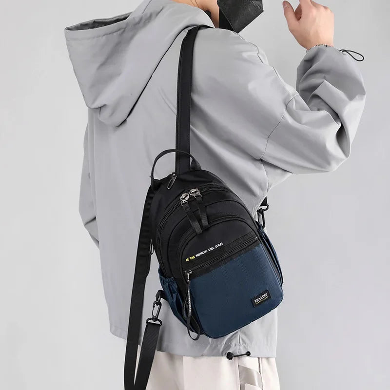 Casual Men's Multi-Functional Shoulder Bag | Perfect Travel Companion