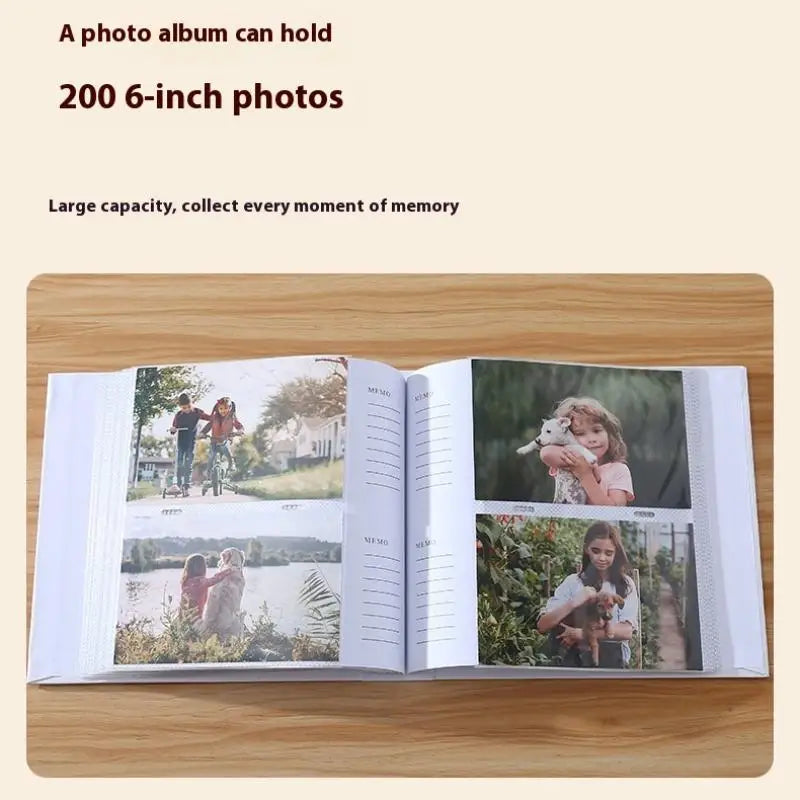 6-Inch Photo Album for Cherishing Baby Memories | High-Capacity