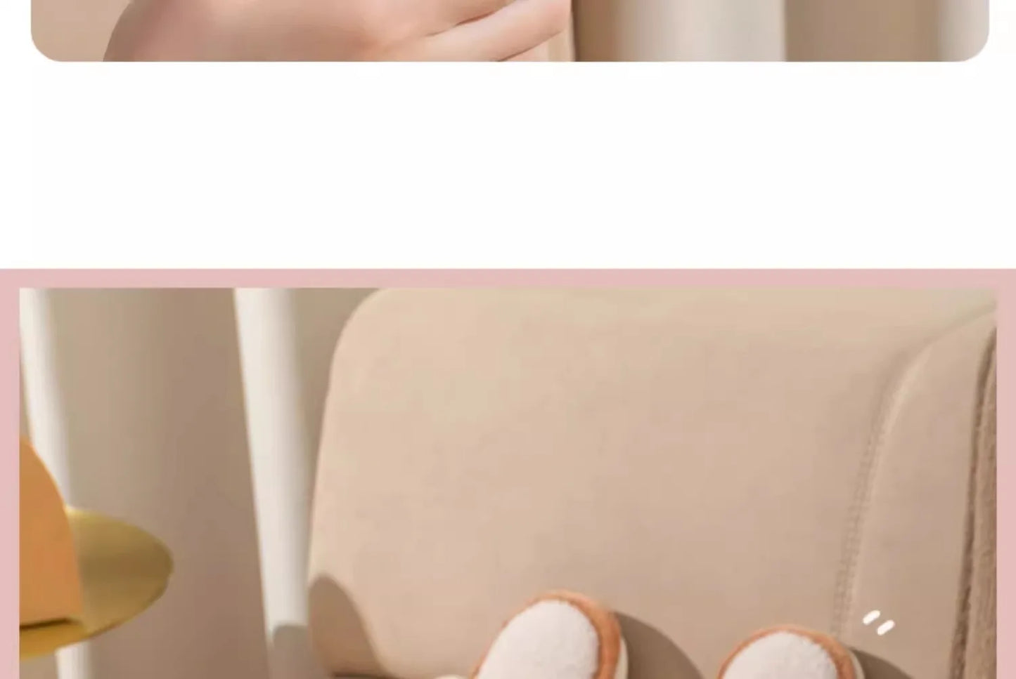 Women's Anti-Slip Plush Cotton Slippers | Cozy Warm Home Footwear
