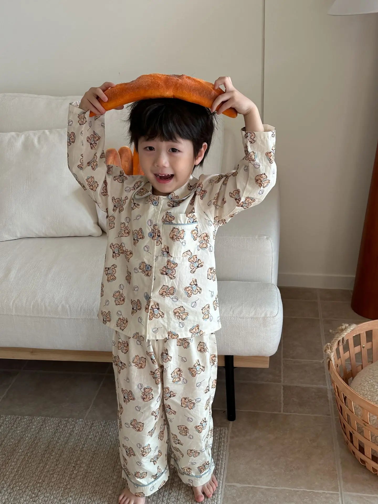 Spring Children's Cartoon Homewear Outfits | Cute Pajamas Set
