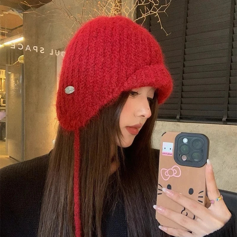 Winter Knitted Earmuff Hat | Casual Fashion Protection & Warmth