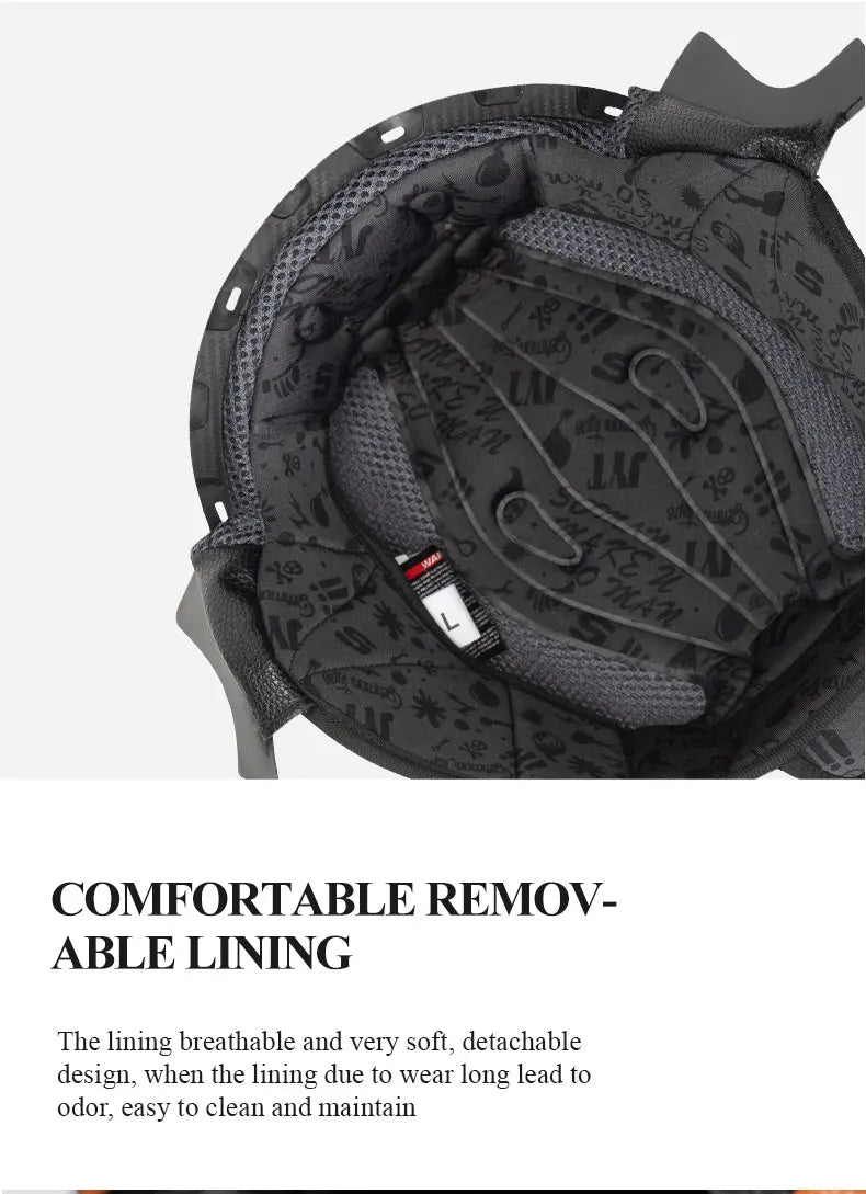 Half Face Double Lens Motorcycle Helmet | Stylish & Safe