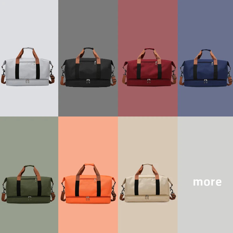 Custom Logo Unisex Gym Duffle Bags | Large Capacity Travel Tote