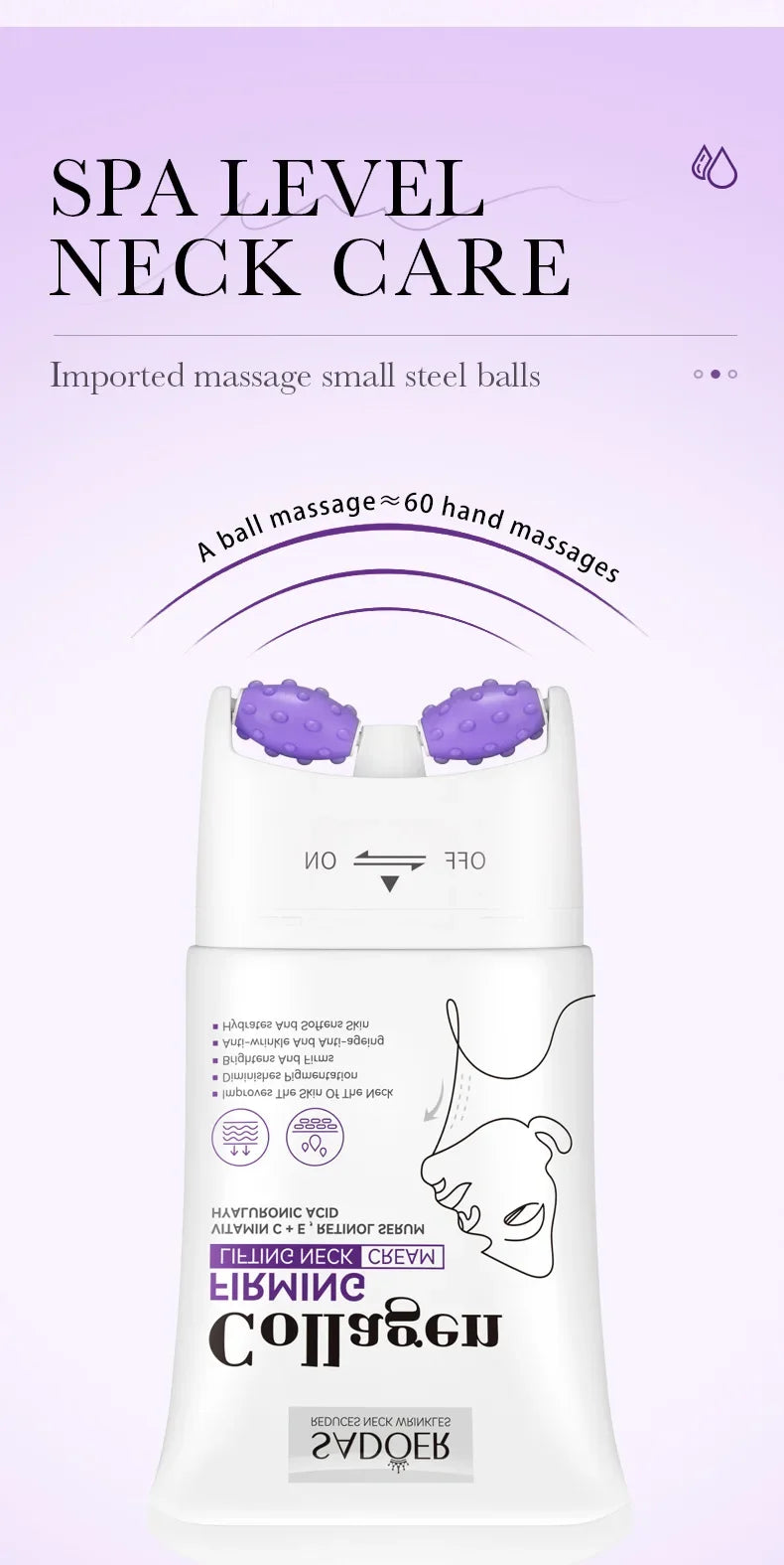 Collagen Firming Neck Cream | Lifting & Moisturizing Neck Care