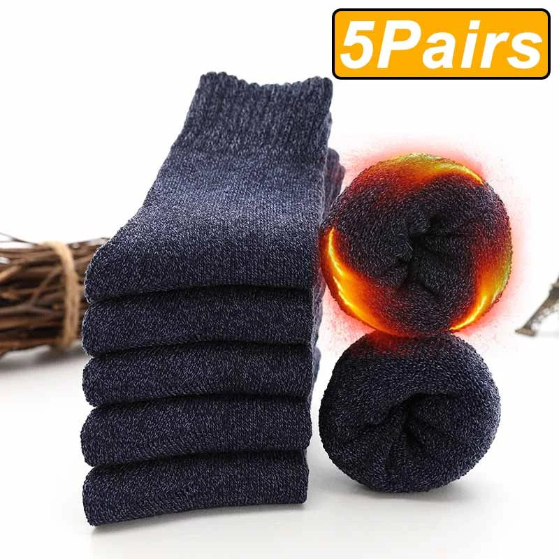 Cozy Winter Warm Wool Socks | Thick & Comfortable for All