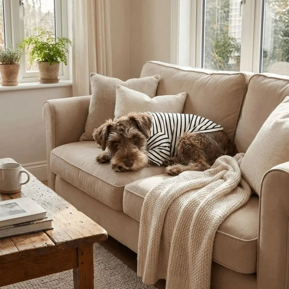 Thermal Dog Sweater | Soft and Warm Striped Pet Clothing