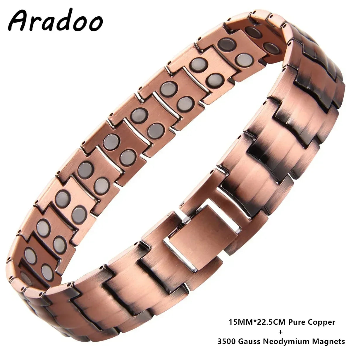 Magnetic Pure Copper Men's Bracelet | Stylish Health Benefits