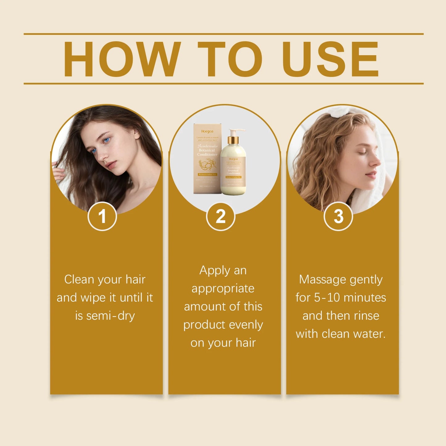 Nourishing & Smoothing Conditioner | Daily Hydrating Hair Care