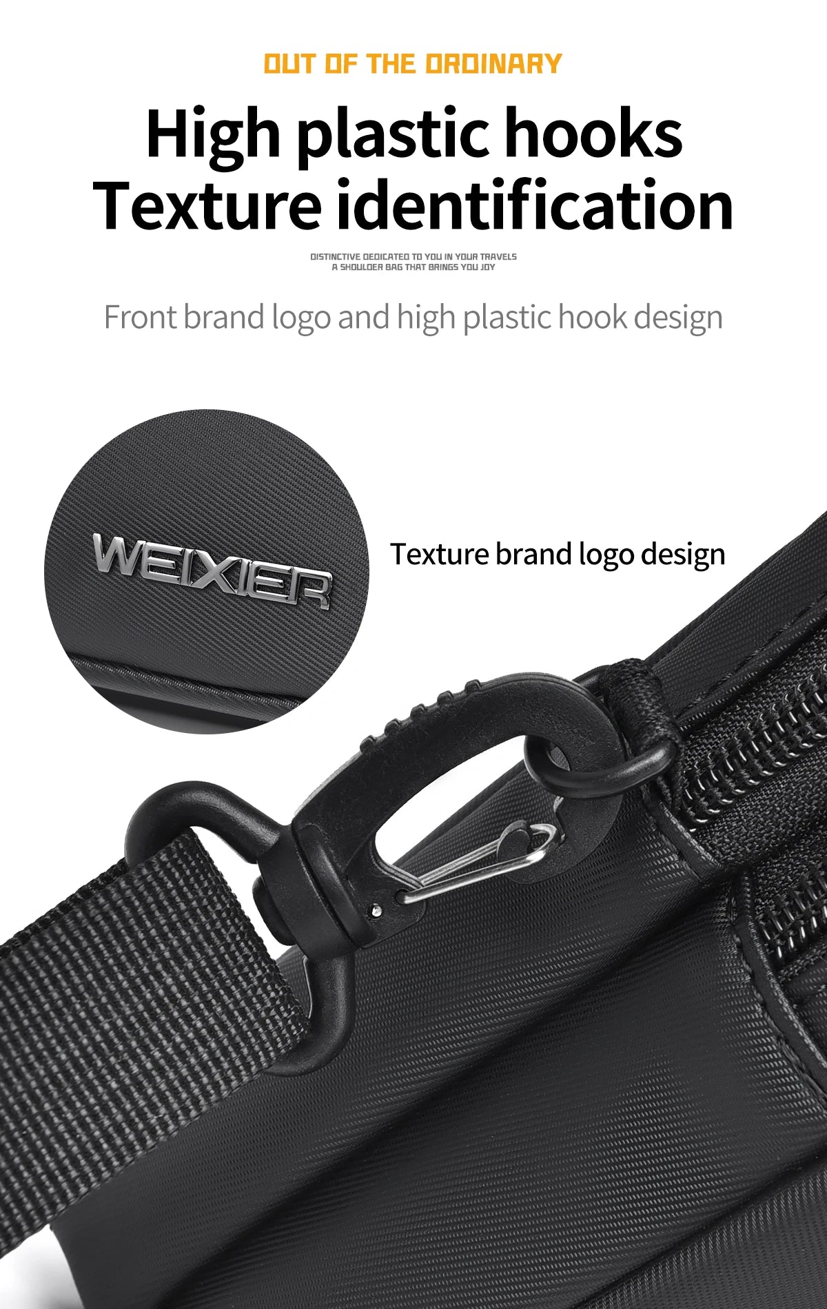 Men's Waterproof Messenger Bag | Versatile Outdoor Shoulder Bag