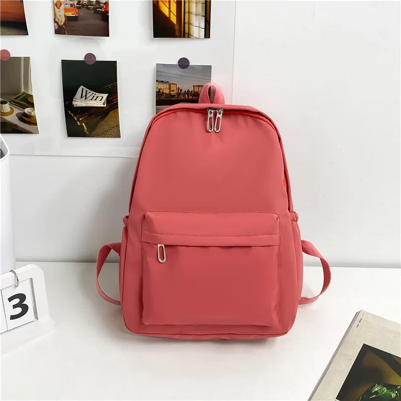 Stylish Large Capacity Backpack for Teen Girls | Minimalist School Bag