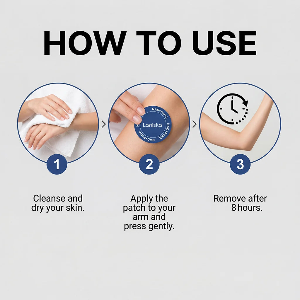 Gentle Breathable Skin Nourishing NAD+ Body Care Patch