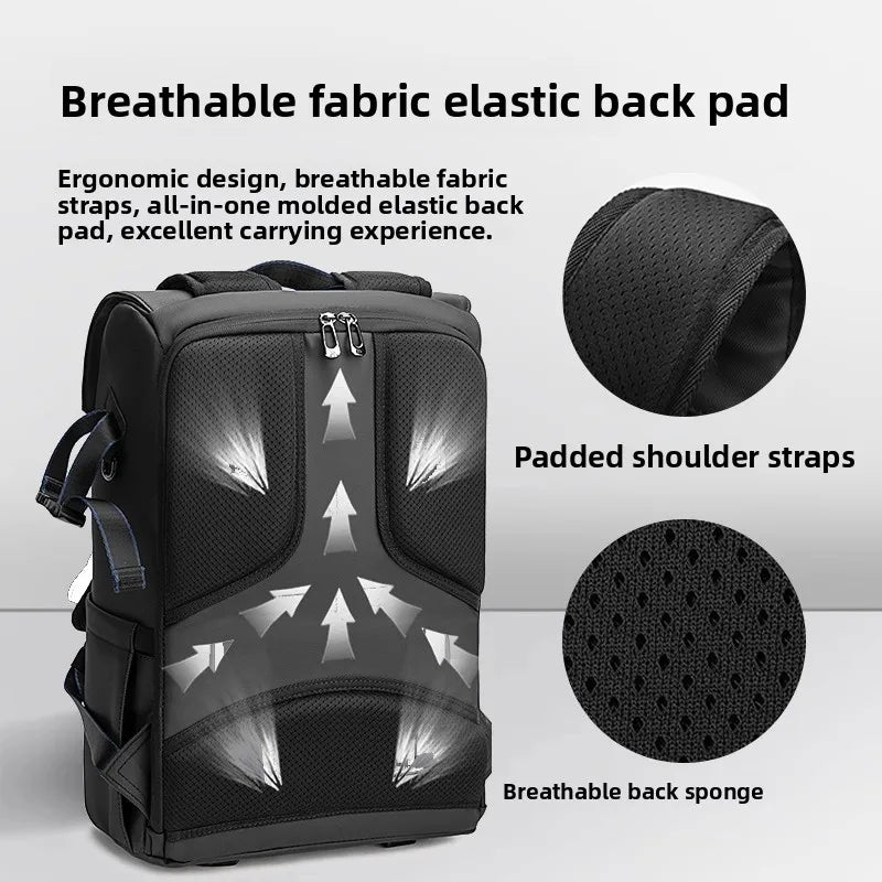 Waterproof Dual-Shoulder Camera Bag | Large Capacity Backpack