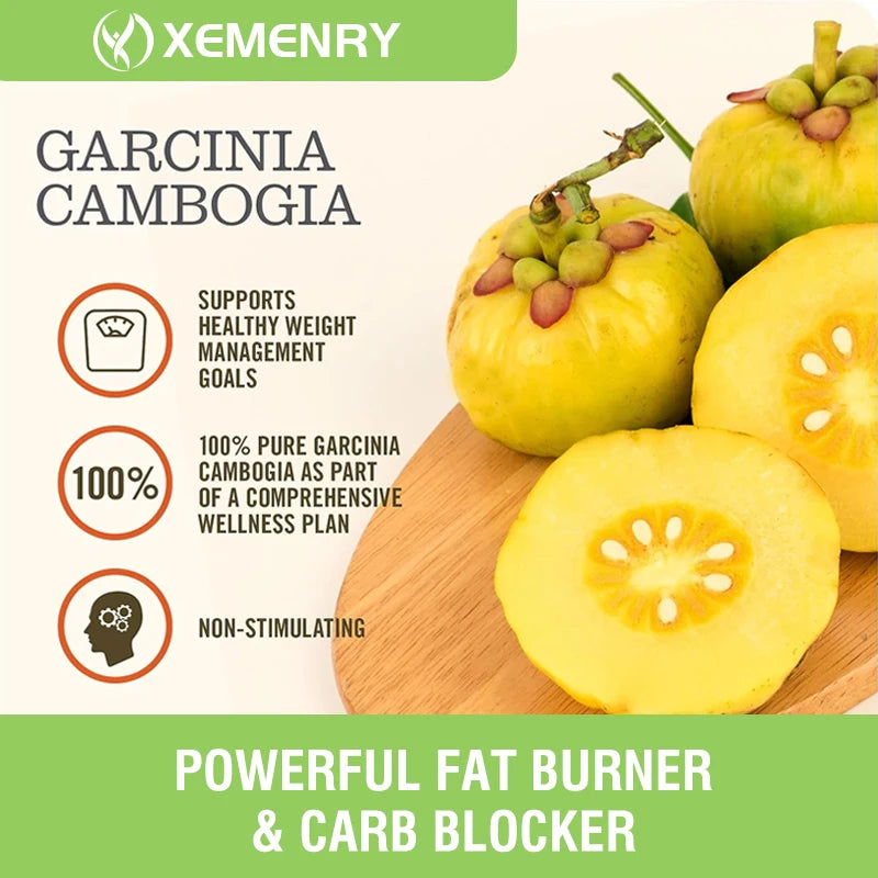 Garcinia Cambogia Capsules for Metabolism & Digestive Health