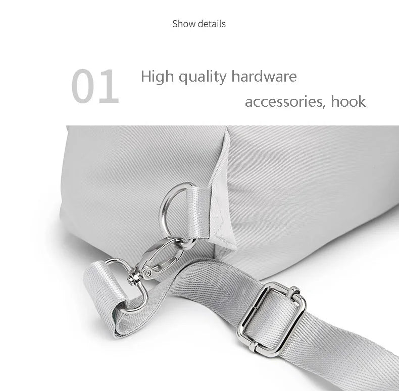 Stylish Waterproof Laptop Backpack for Women | USB Charging
