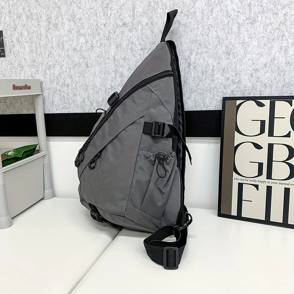 Large Capacity Chest Bag, Sports Shoulder Bag, Cycling Bag, Workwear Bag, New Functional and Versatile Crossbody Bag