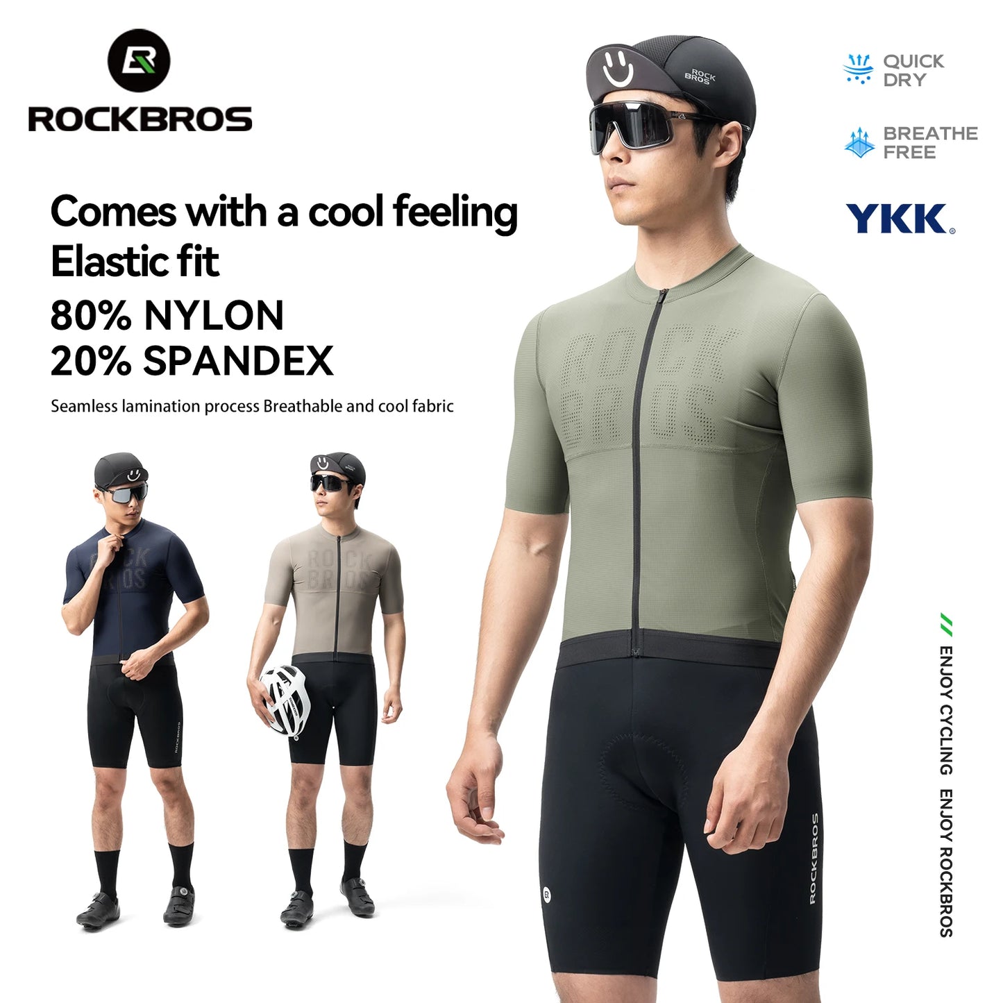 Men's Lightweight Summer Cycling Jersey | Breathable Short Sleeve Wear