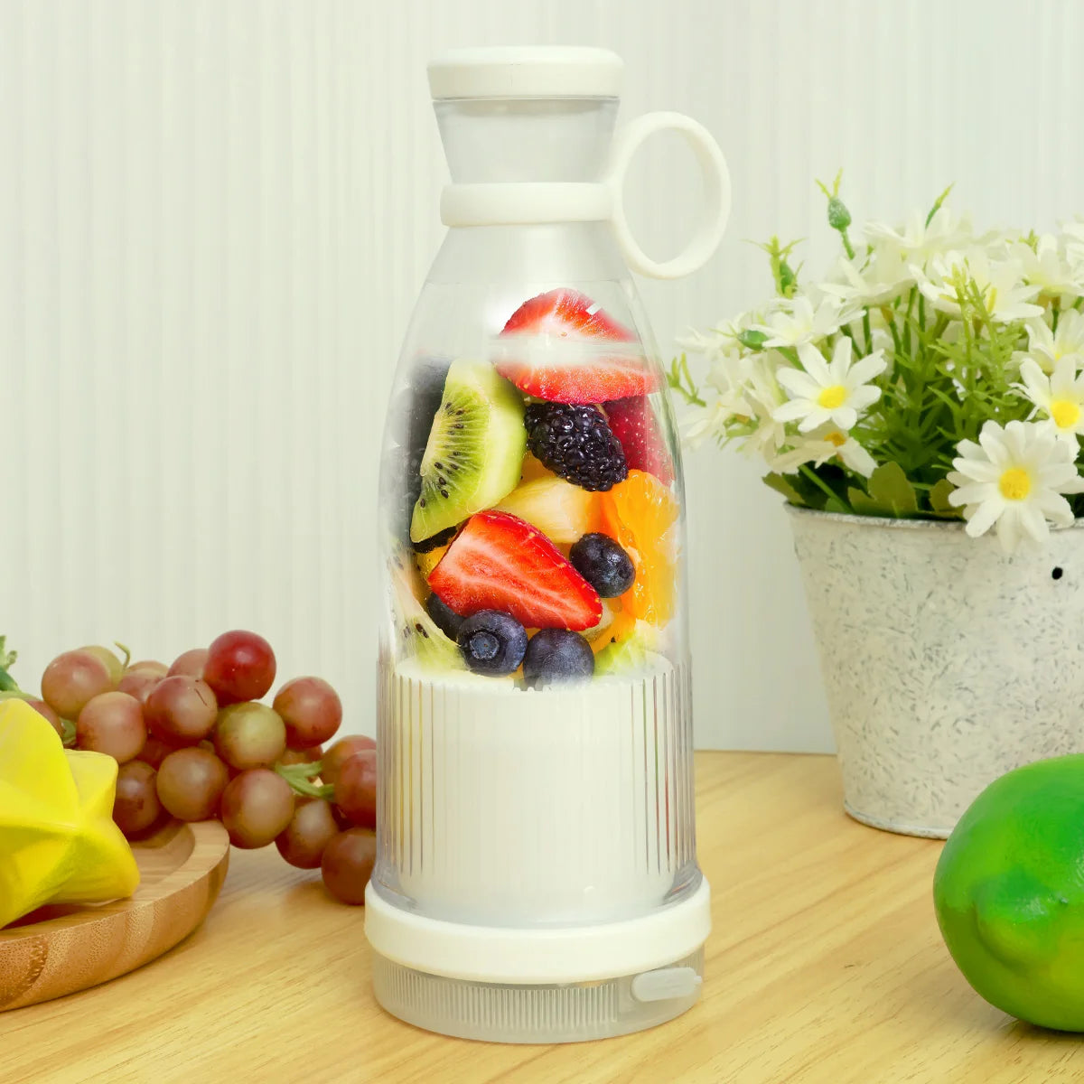 Portable USB Rechargeable Mini Juice Blender | Travel Smoothie Maker