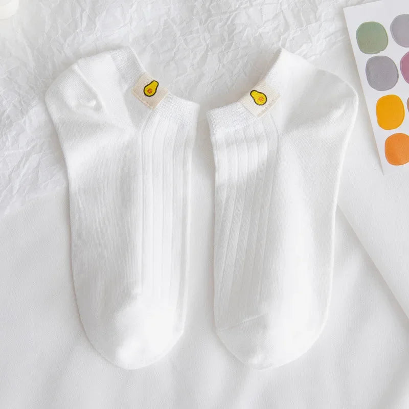 Cute Cartoon Low Cut Ankle Socks for Women | Cozy Summer Footwear