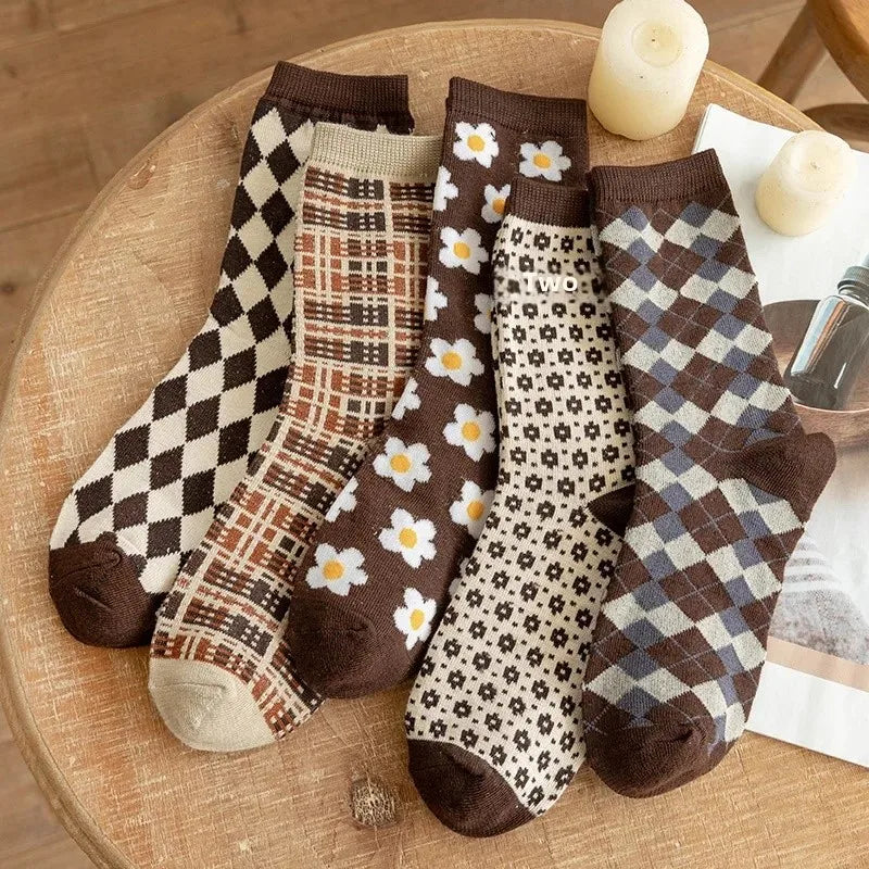Fashionable Cotton Socks for Autumn & Winter | Warm & Cozy Style