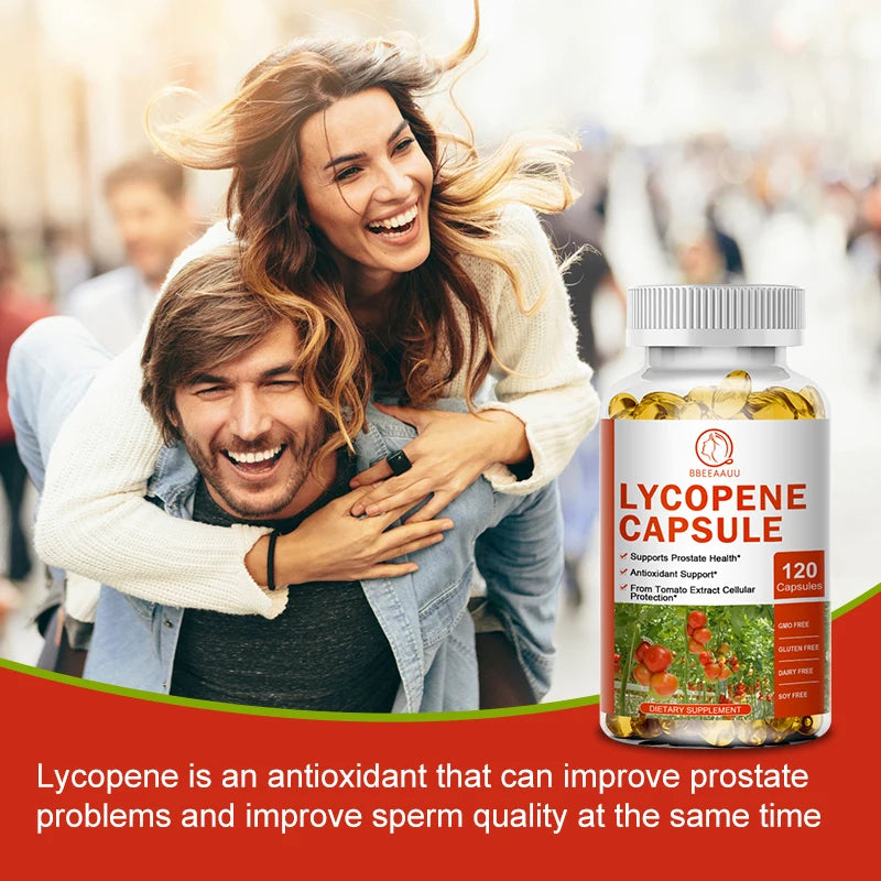 Lycopene Capsules for Prostate and Bladder Health Support