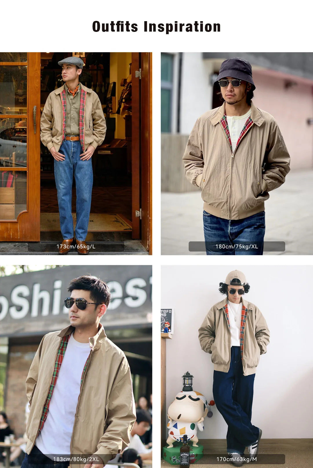 Men's Vintage Khaki Jacket | Retro Casual Outerwear for All Seasons
