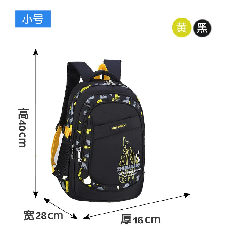 Waterproof Lightweight School Backpack for Kids | Large Capacity
