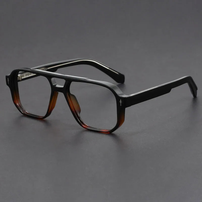 Stylish Anti Blue Light Photochromic Prescription Glasses for Men
