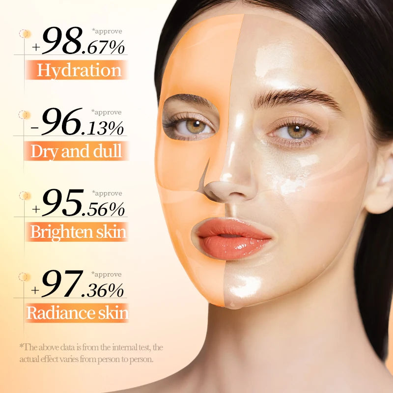 Vitamin C Collagen Whitening Face Masks | Moisturizing Anti-Aging