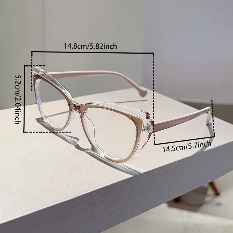 Trendy Cat Eye Glasses | Stylish Blue Light Blocking Eyewear