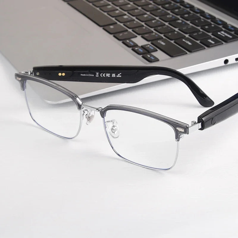 Smart Glasses with Color-Changing Lenses & Bluetooth Audio