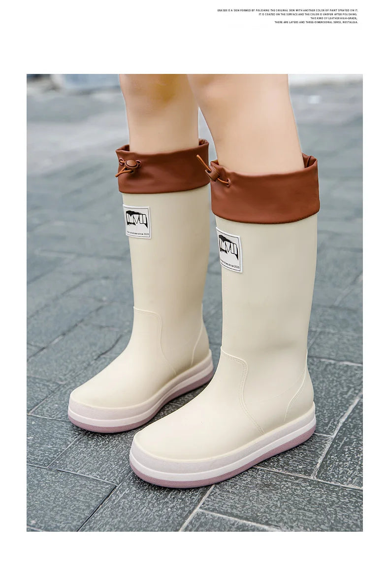 Waterproof Rubber Boots for Men and Women | Couples Rain Shoes