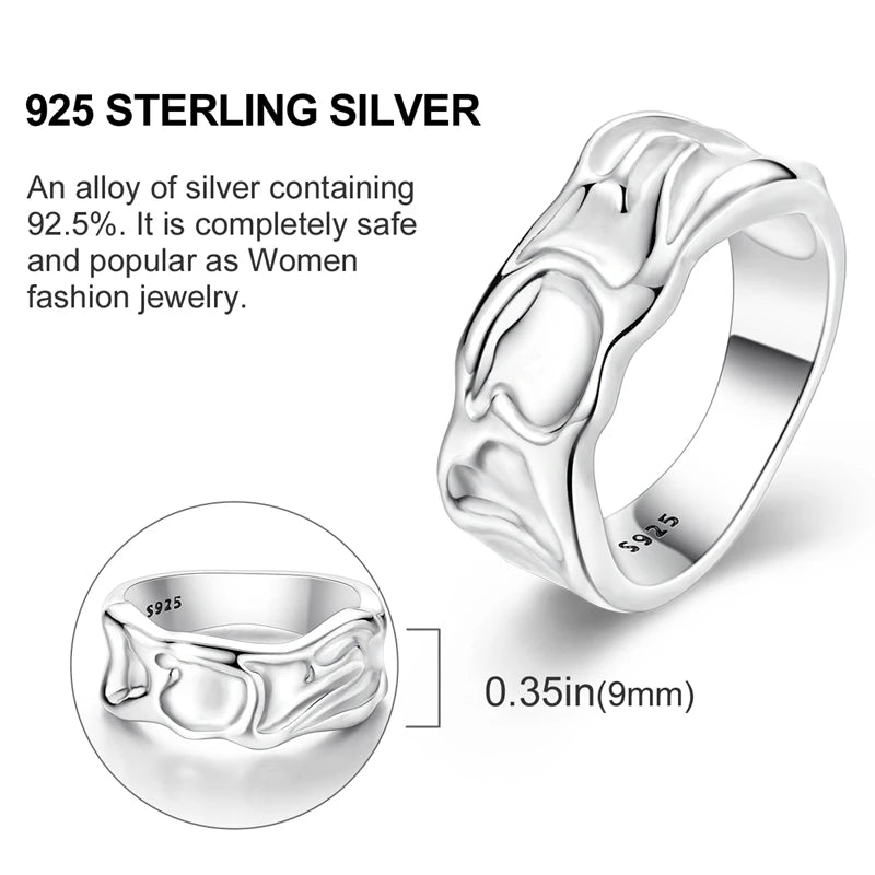 Elegant 925 Sterling Silver Infinite Love Ring | Luxury Wedding Jewelry