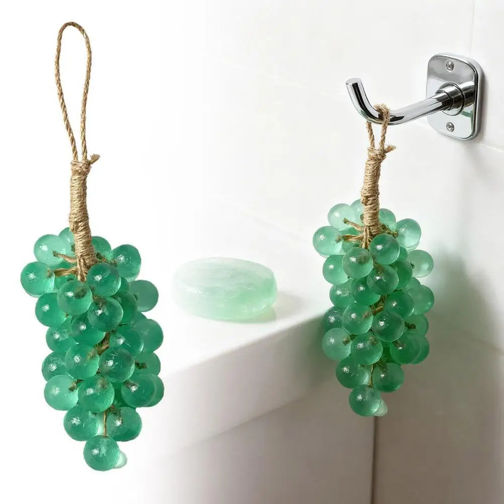 Crystal Clear Grape Shaped Soap Bar | Natural Fragrant Bathing