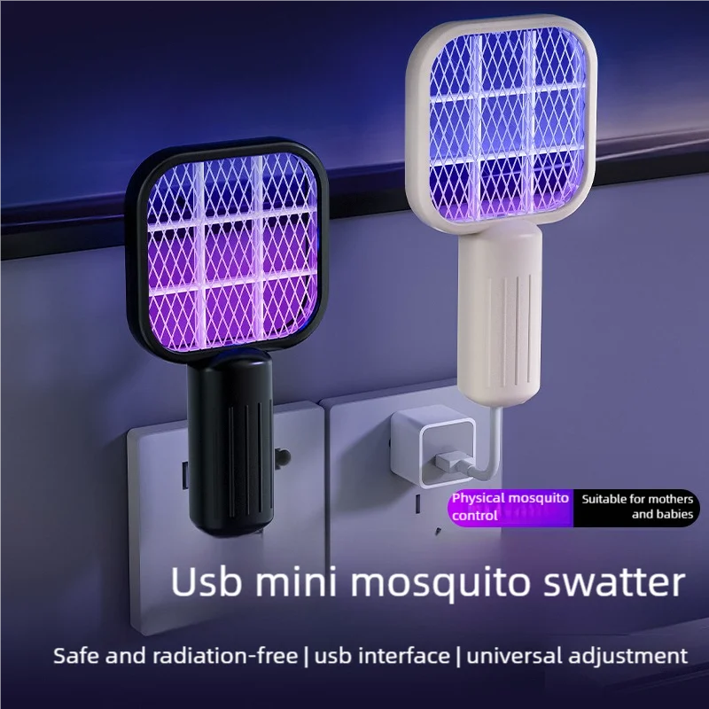 Portable USB Mosquito Swatter Trap | Effective Outdoor Insect Killer