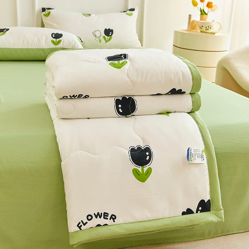 Summer Thin Duvet | Soft Printed Comforter for All Sizes